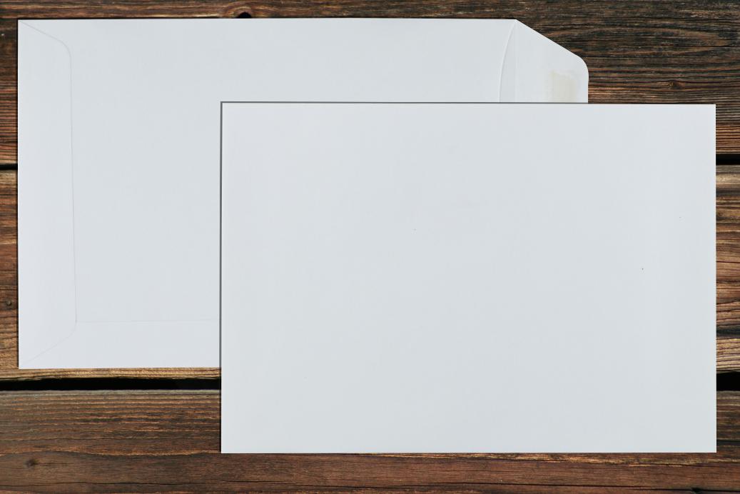 Lohnbeutel C6 114x162 mm Nassklebend Weiß 80 g/qm